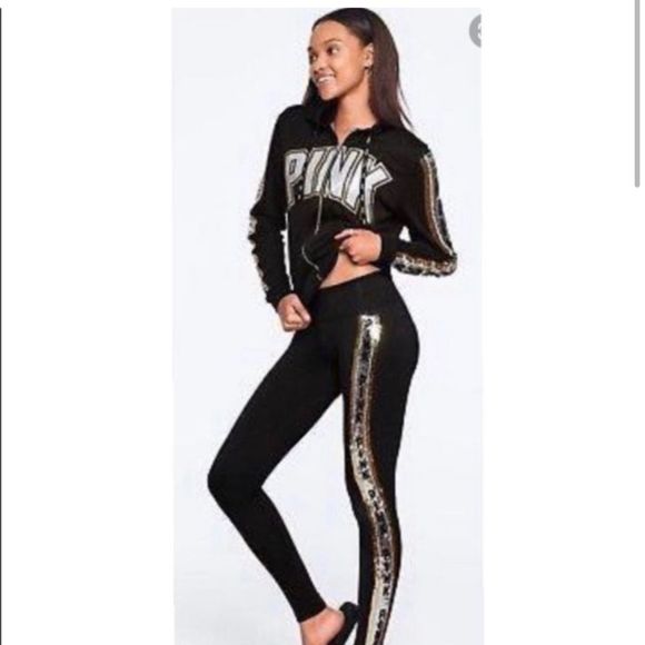 PINK Victoria's Secret Tops - VS PINK BLING OUTFIT SET L/M